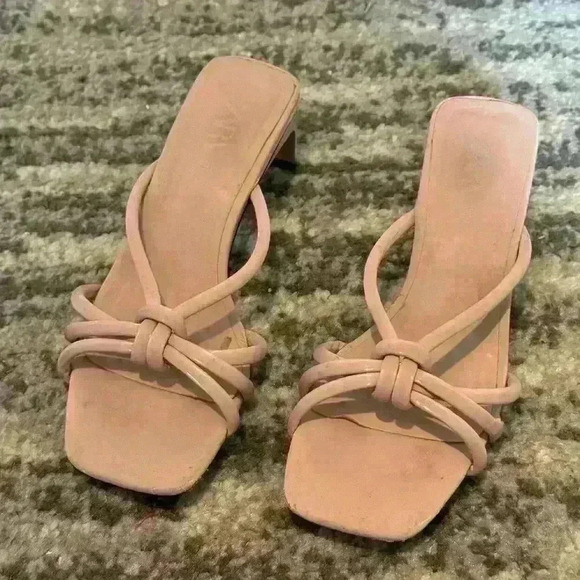 Zara Shoes - Baby Pink Pre-Loved Zara Heels